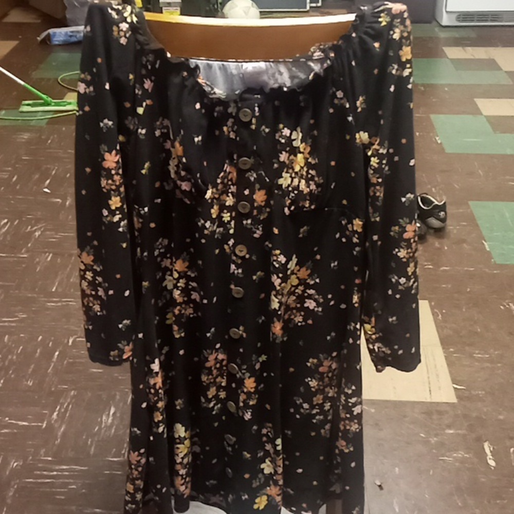 No Boundaries Babydoll Dress